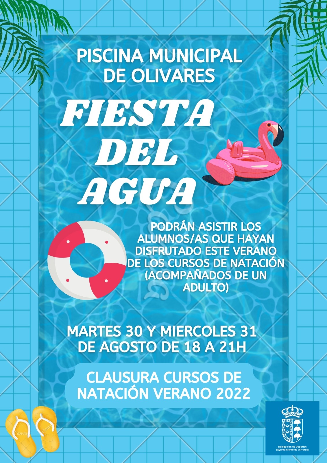 clausura piscina