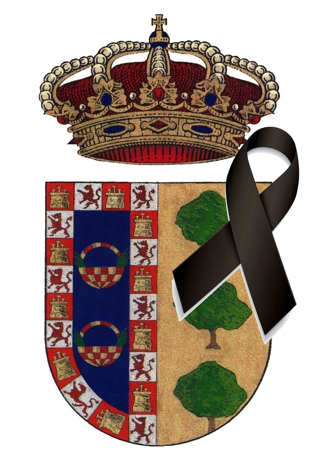 Escudo Olivares Luto PNG