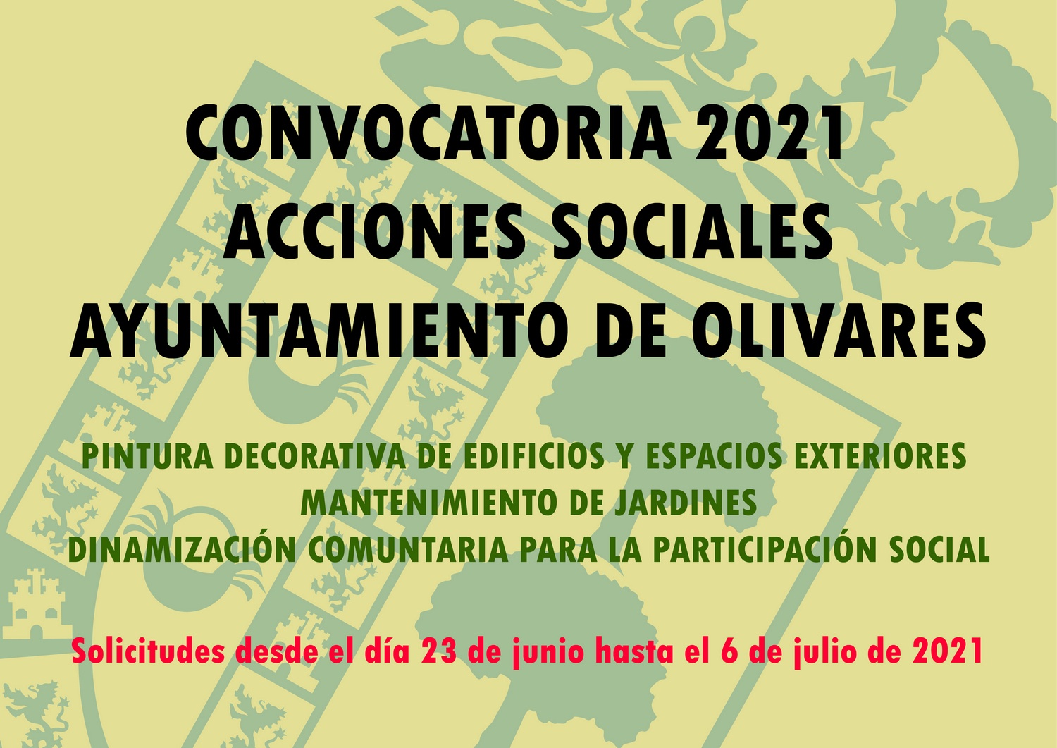 Acciones sociales 2021