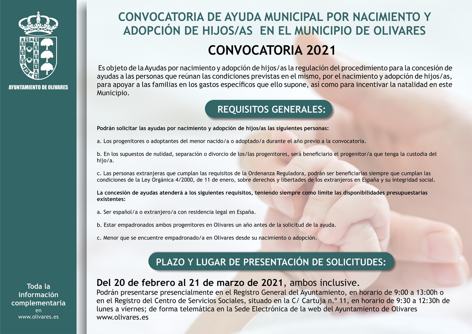 Ayudas nacimiento 2021