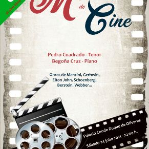 CARTEL MELODÍAS DE CINE 24-07-21