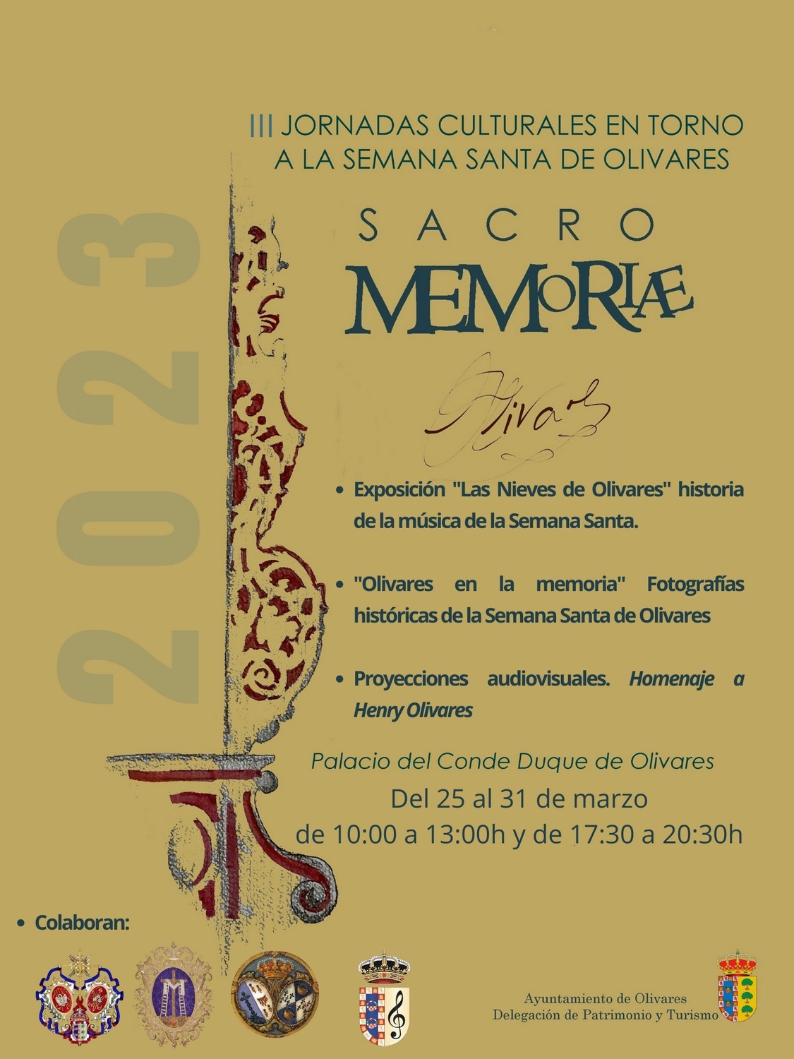 CARTEL SACRO MEMORIAE 2023