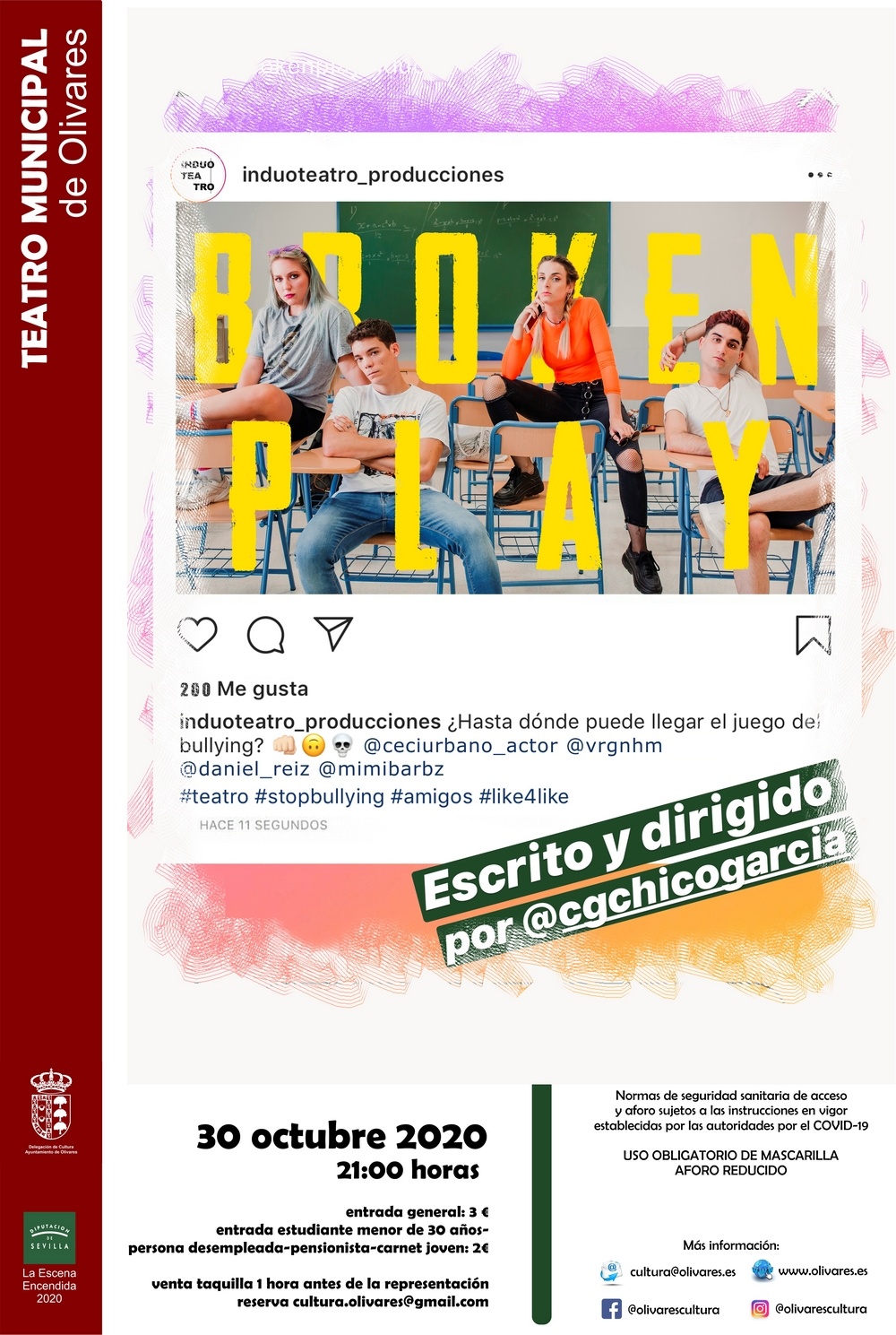 CARTEL T. ADULTO BROKEN EE20