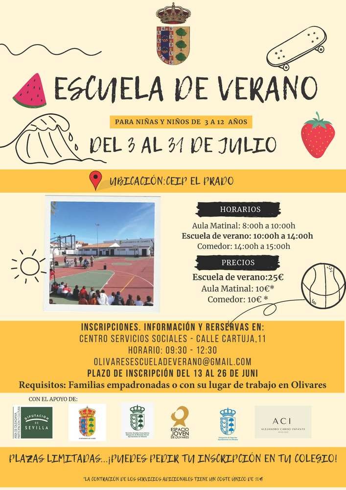 Cartel Campamento de Verano 2023