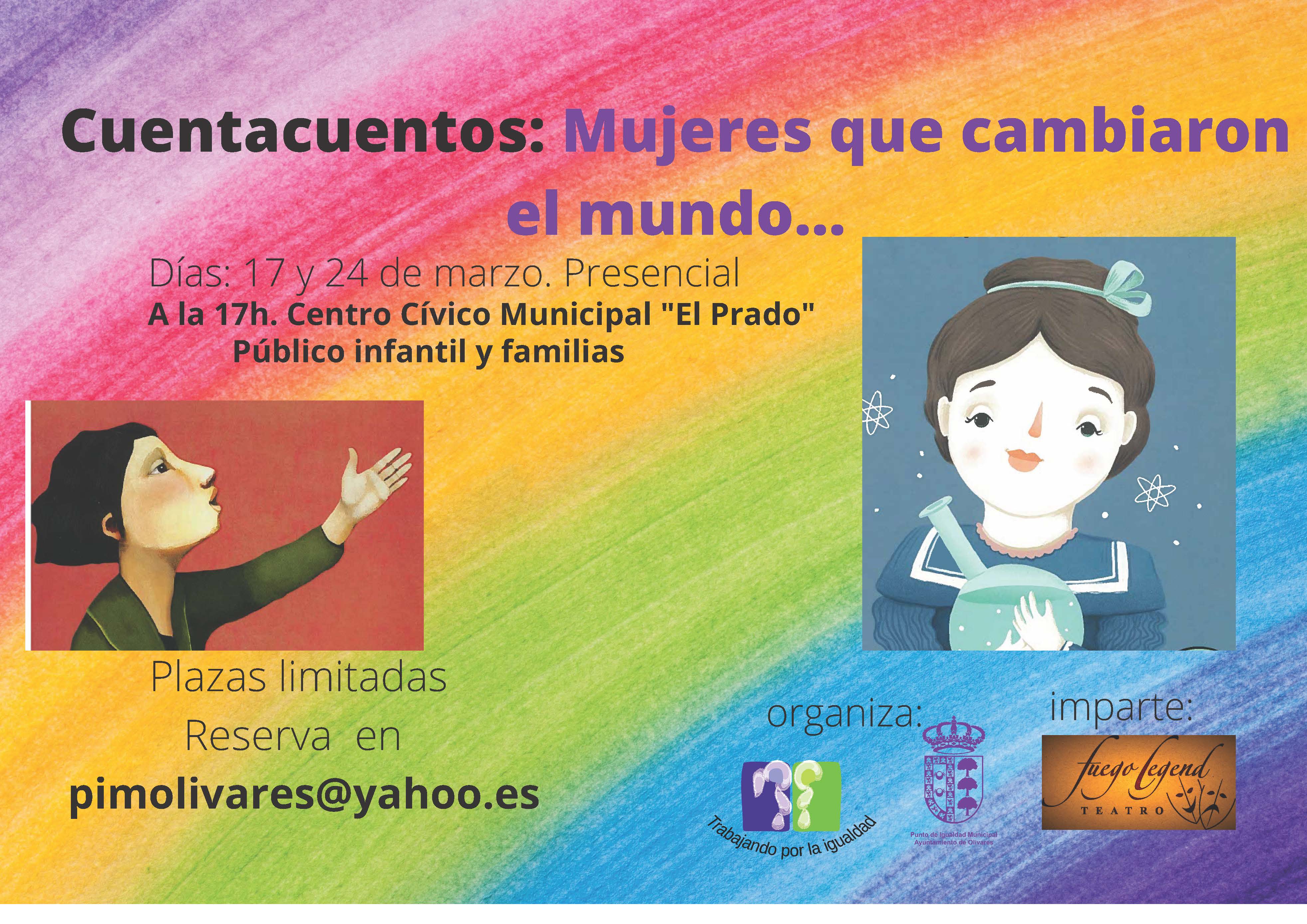 Cuenta cuentos por la igualdad