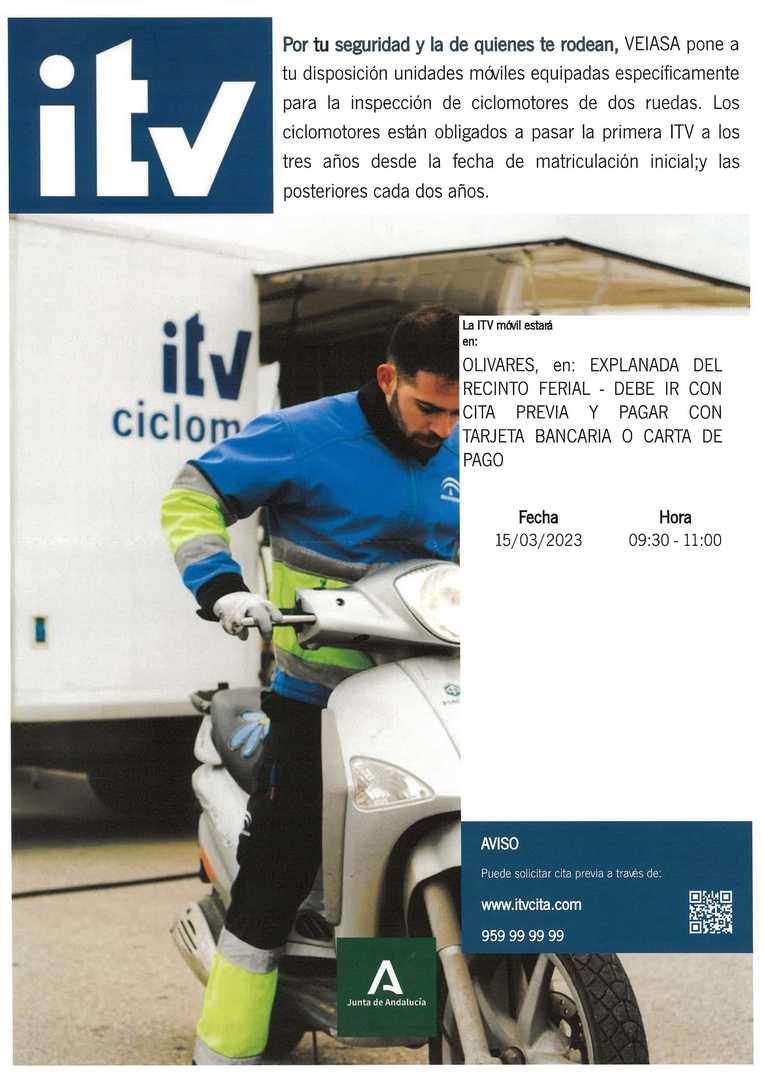 ITV Ciclomotores Marzo