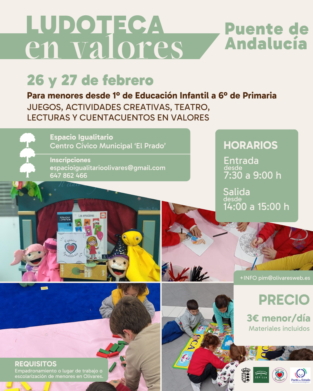 LUDOTECA VALORES OLIVARES