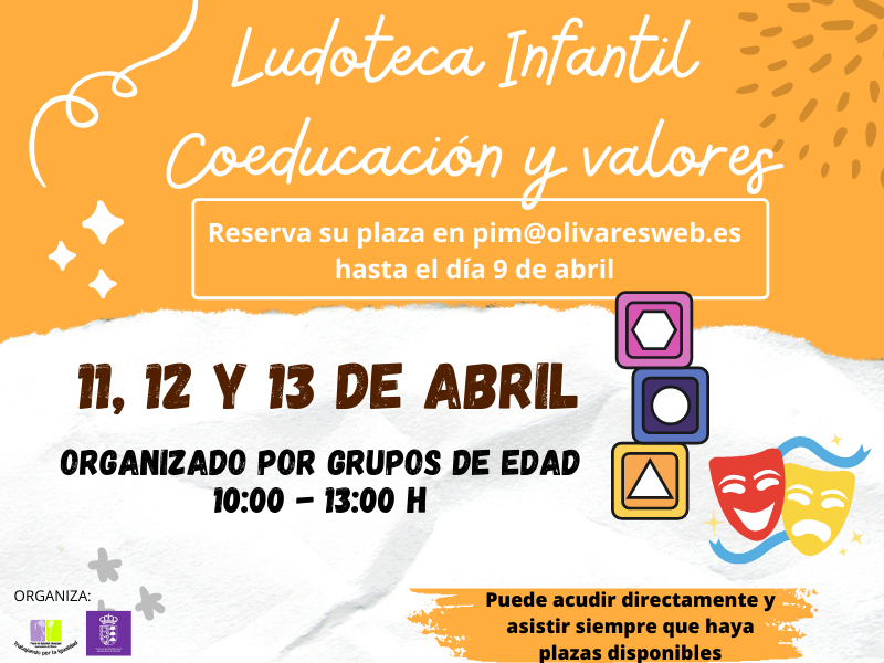 Ludoteca Infantil Coeducación y valores