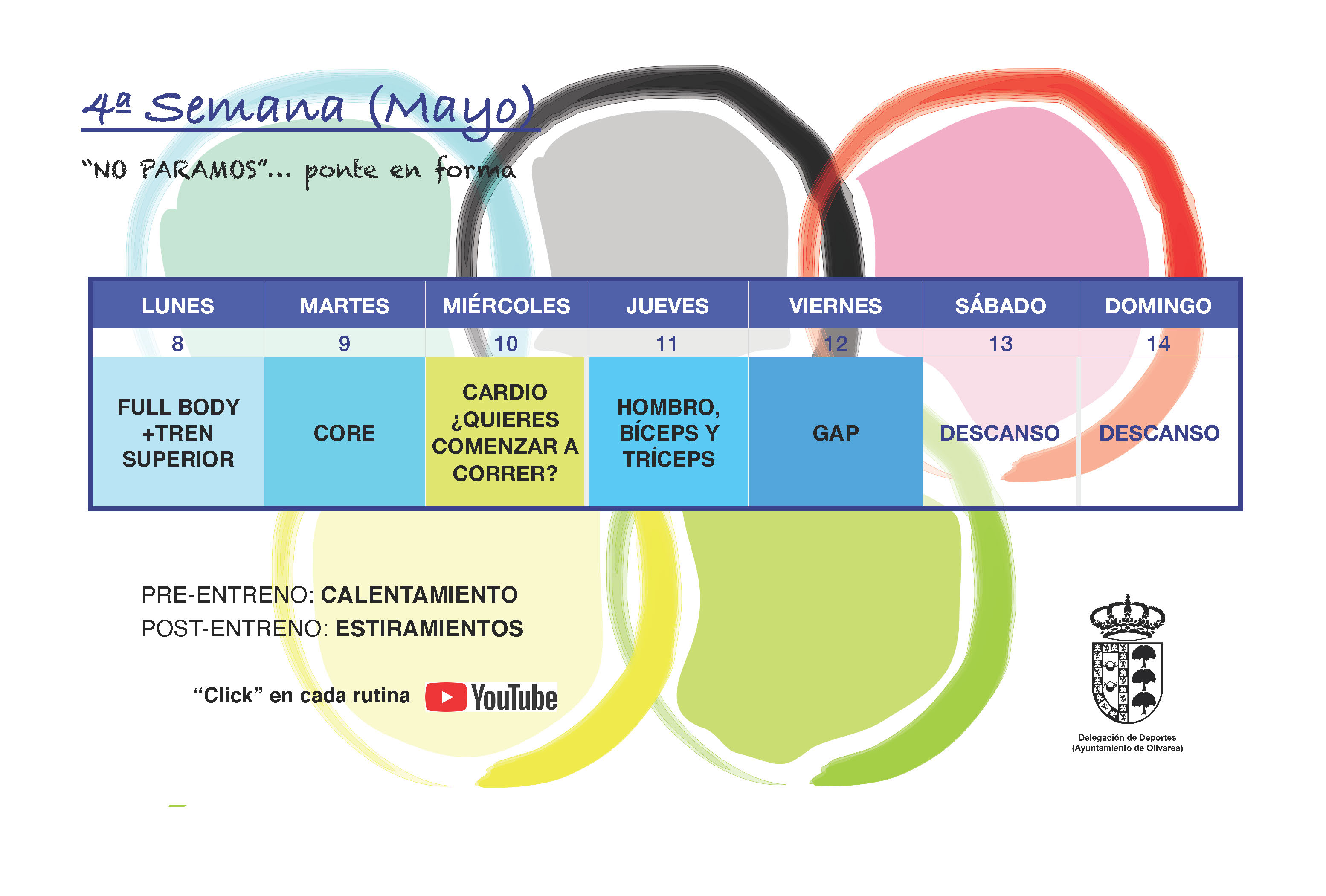 NO PARAMOS 4ª SEMANA