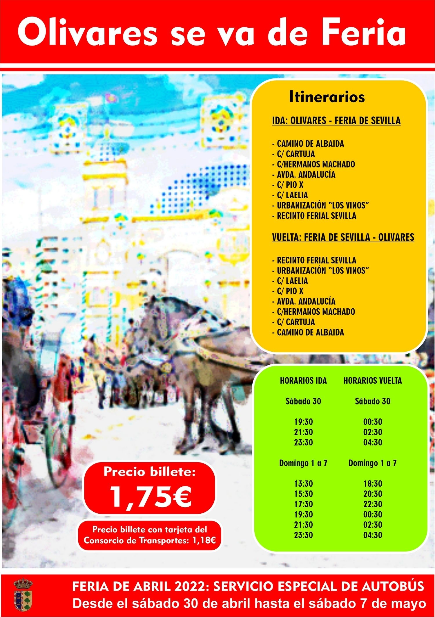 Olivares se va de Feria