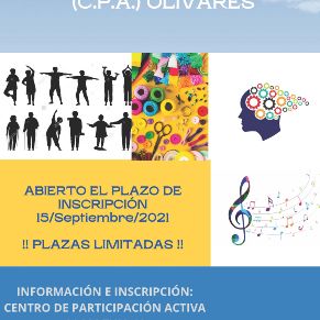 TALLERES DE PARTICIPACION ACTIVA mayores cartel