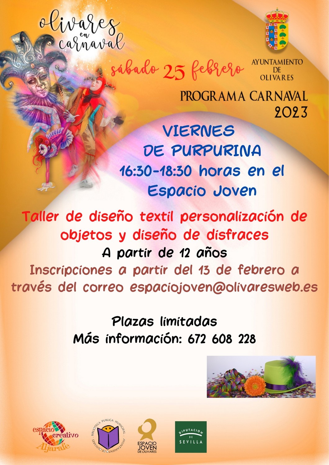 Viernes de purpurina Carnaval