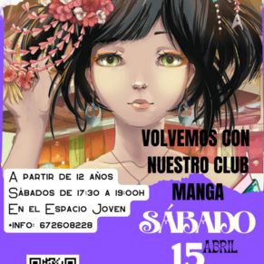 cartel CLUB MANGA 2023