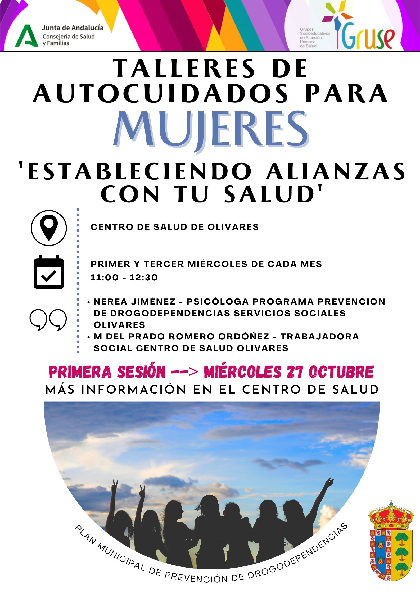 cartel autocuidados mujeres