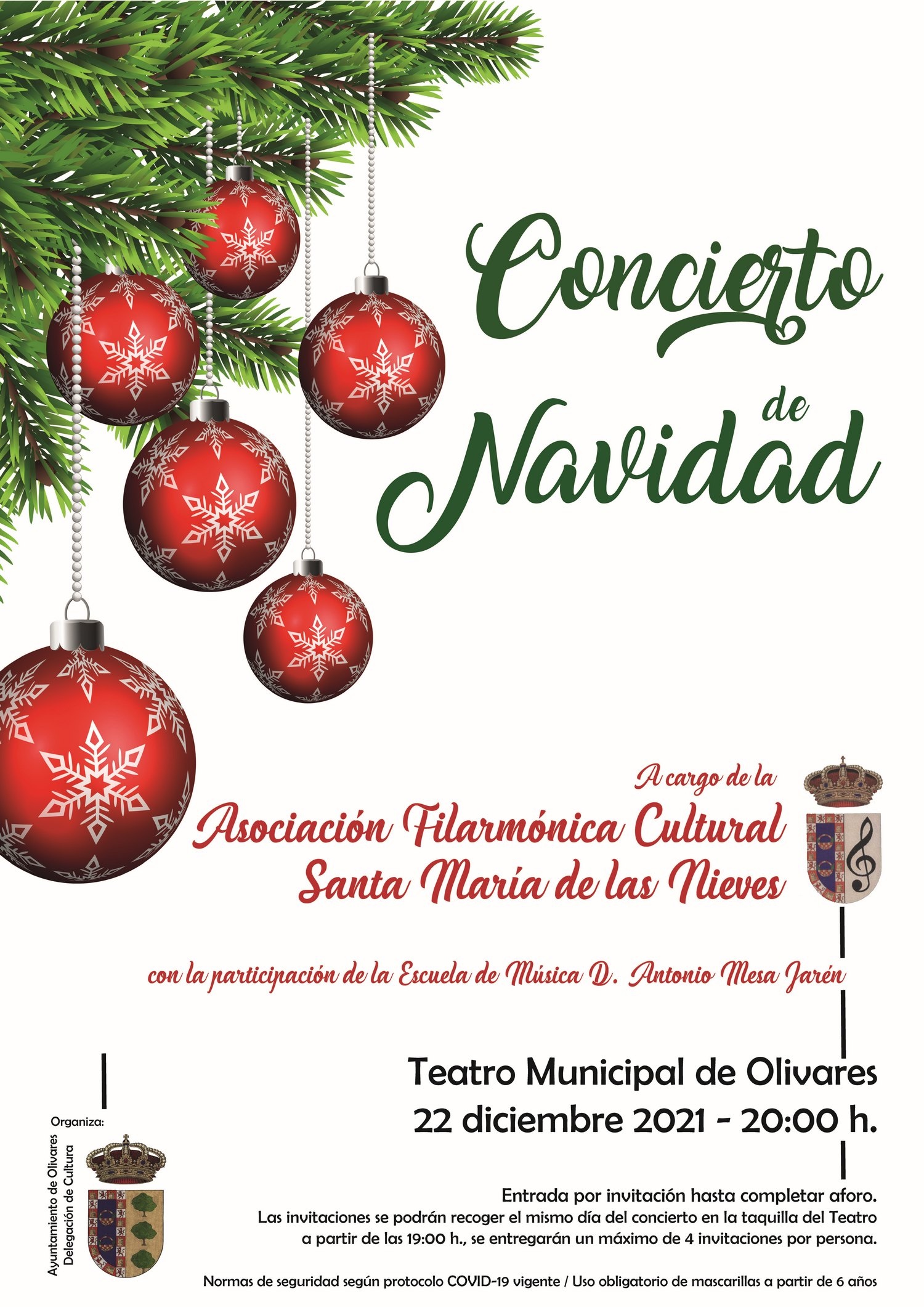 cartel concierto navidad