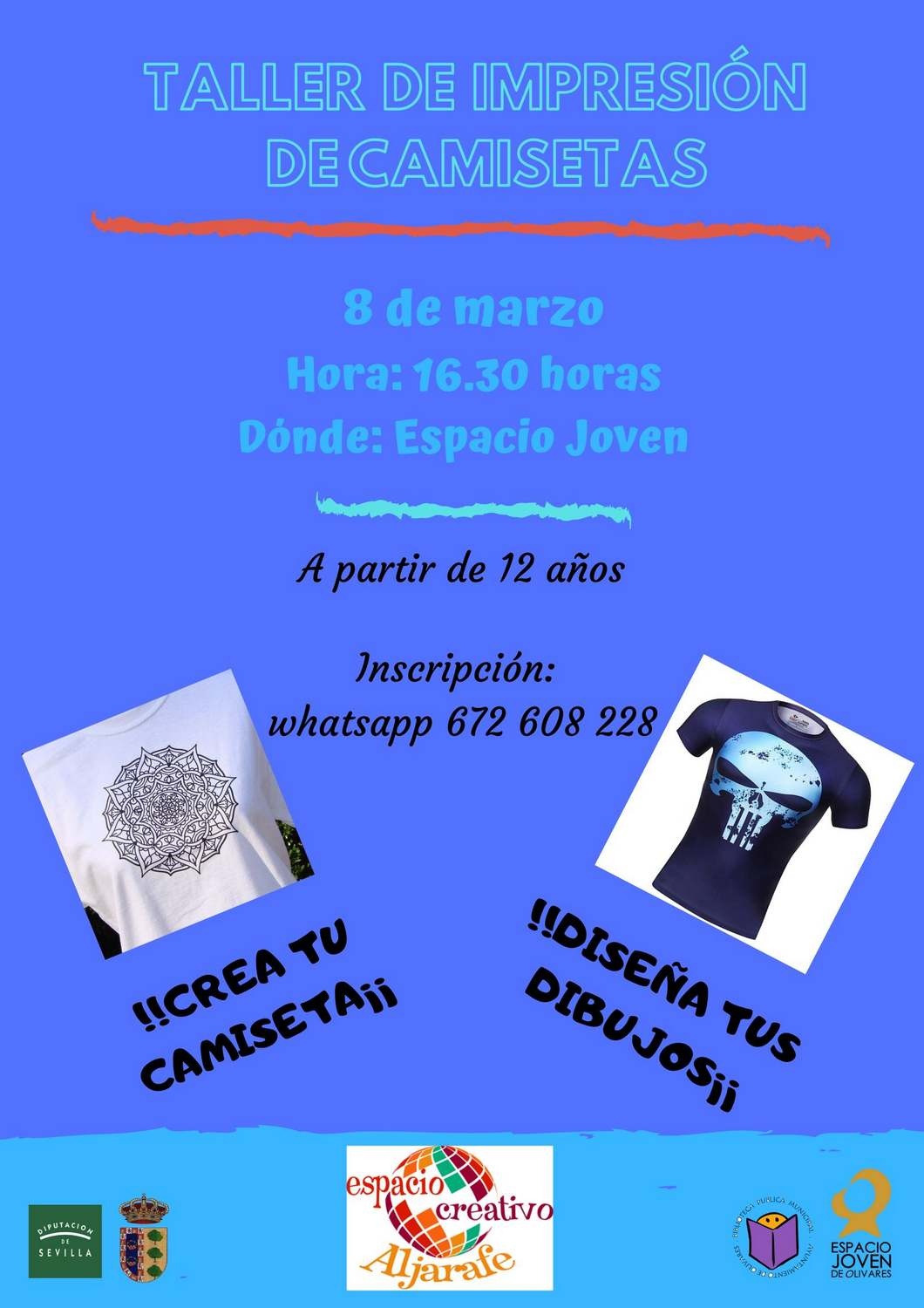 taller diseño camisetas